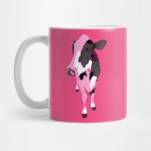 Pink Cow Mug